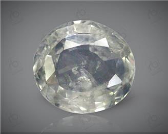 Natural White Sapphire Certified  2.53CTS-17239